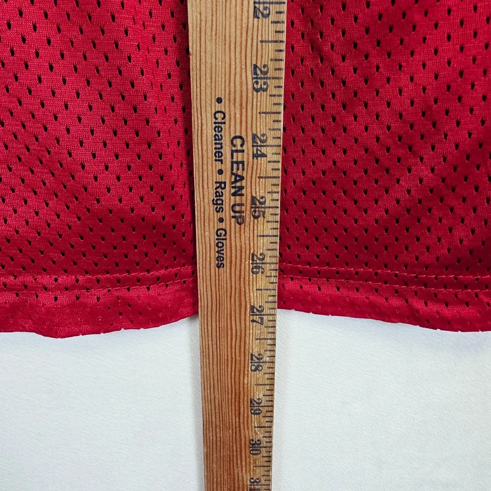 Kids Street Heat Basketball Jersey Number 10 Red Black Sleeveless Size XL 14‎ 16